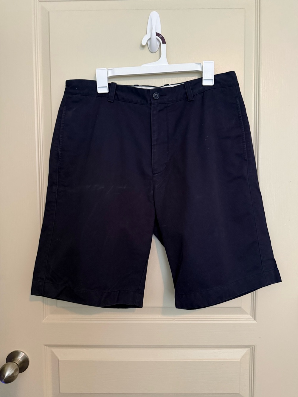 J. Crew Men's Navy Flat-Front Shorts